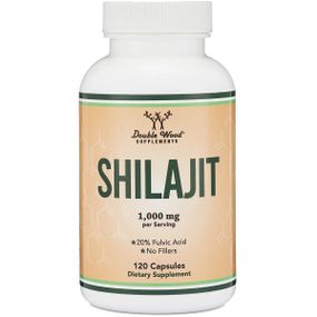 Антиоксидант Double Wood Shilajit Resin 1000 mg (2 caps per serving) 120 Caps