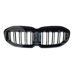 Решетка радиатора BMW 1 F40 19- (мат. чёрн. двойная), AutoTechteile, 708 5117, 708 5116