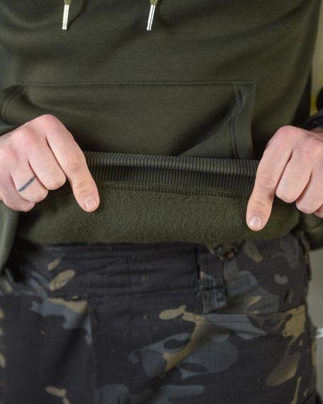 Худі CELEO на флісі руні білий ВТ3896 | Зображення 6