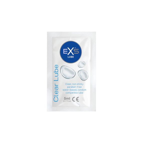 Лубрикант - EXS Clear Lube, 5 мл*100 шт. Sex Aura