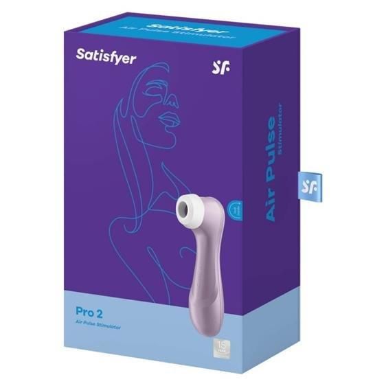 Вакуумний кліторальний стимулятор - Satisfyer Pro 2 Violet sexstyle