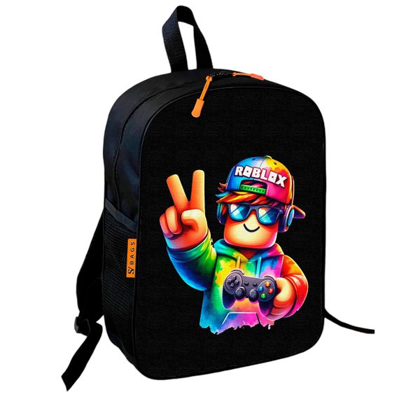 Шкільний рюкзак дитячий Роблокс / Roblox + Сумка для взуття спортивної форми рюкзак-мішок хлопчикові (01826) | Зображення 4