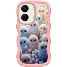 Чехол TPU Cloudy Pictures для Xiaomi Redmi 13C / Poco C65 Owls