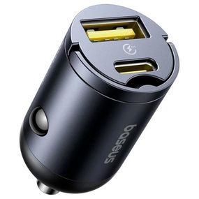 АЗП Baseus Tiny Star Mini 30W (1USB-A/1C) (C00035001121) Cosmic Black