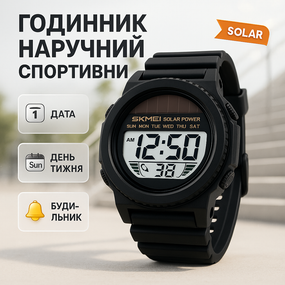 Хороший наручний годинник чоловічий SKMEI 2358BKWT, Годинник спортивний армійський TR-67