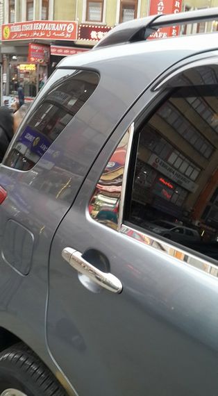 накладка на ветровічок (2 шт, нерж) для Daihatsu Terios 2006-2024 рр | Зображення 5