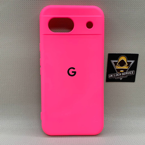 Чохол Google Pixel 8A SoftTouch Силіконовий Протиударний софт тач Рожевий