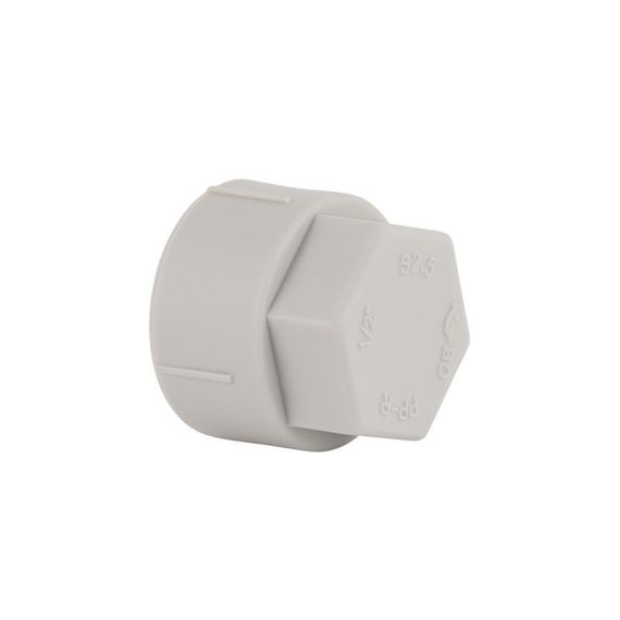 Заглушка PPR Blue Ocean з різзю 20х1/2" ВР | Зображення 2