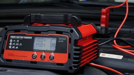 Універсальний зарядний пристрій для акумуляторів WonderTech GEL AGM 12V 24V Demuda DC200Plus червоний | Зображення 4