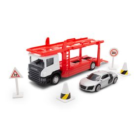 Игровой набор автомоделей "Автоперевозчик Sсania" 250430U масштаб 1:64