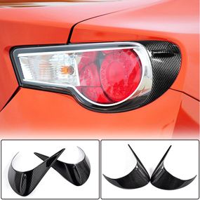 Накладки на задні ліхтарі (Карбон) для Subaru BRZ 2012-2021 рр