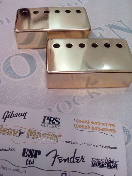 Кришки для хамбакерів для звукознімачів електрогітари Gibson Epiphone Les Paul LP хамбакера | Зображення 3