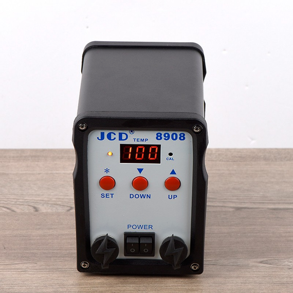 Паяльна станція JCD 8908 РК-цифрова 750 Вт + фен | Зображення 1