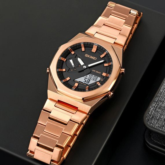 Skmei 1816RGWT Rose Gold-White SALE | Зображення 3