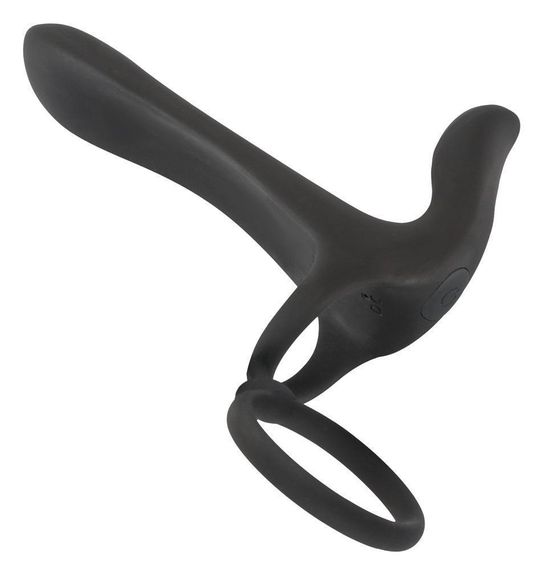 Насадка на член для подвійного проникненняї Black Velvets Sex Aura | Зображення 3