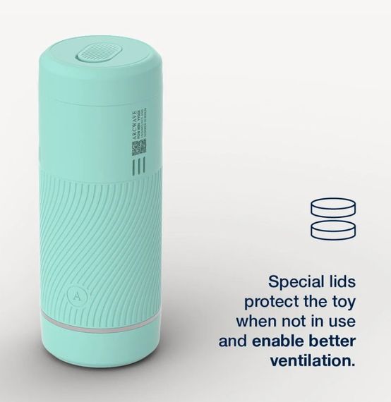 Мастурбатор премиум-класса с контролем всасывания Arcwave Pow Stroker Mint sexstyle | Зображення 7