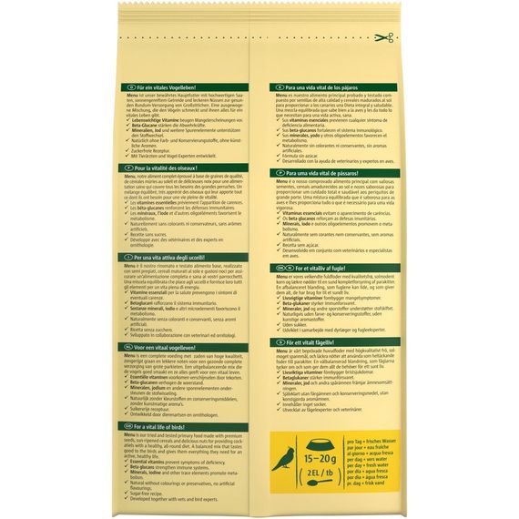 Корм для німф Vitakraft Menu, 1 кг | Зображення 2