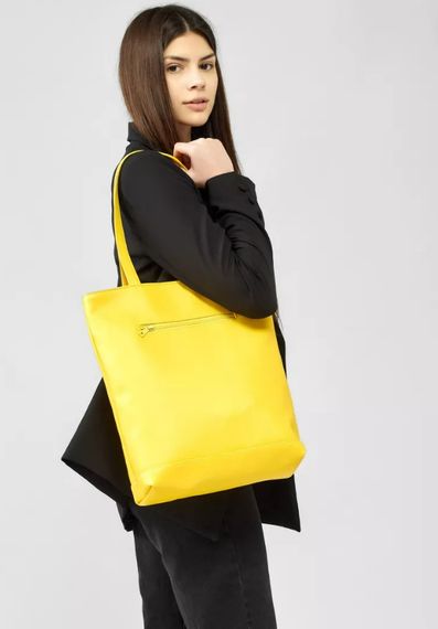 Шопер жіночий Sambag Shopper жовтий 41 х 30 х 10 см (93251028) | Зображення 4