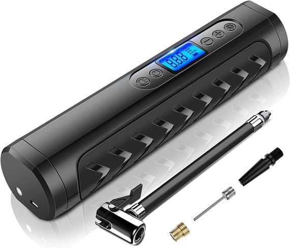 Насос автомобільний, повітряний Nwouiay — 12 В електричний цифровий компресор