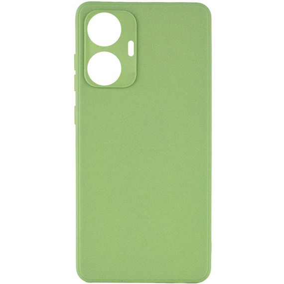Силиконовый чехол Candy Full Camera для Realme C55 Фисташковый