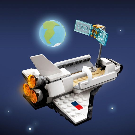 Конструктор LEGO Creator Космічний шатл 144 деталей (31134) | Зображення 2