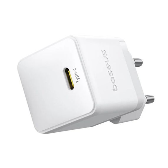 МЗП Baseus Palm Fast Charger 30W (1USB-C) + кабель Type-C to Type-C (P10111605113-01) Moon White | Зображення 2