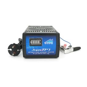 Трансформаторний зарядний пристрій ТР-3 для акумулятора 12V, ємність АКБ 32-90А/год, струм заряду 6A