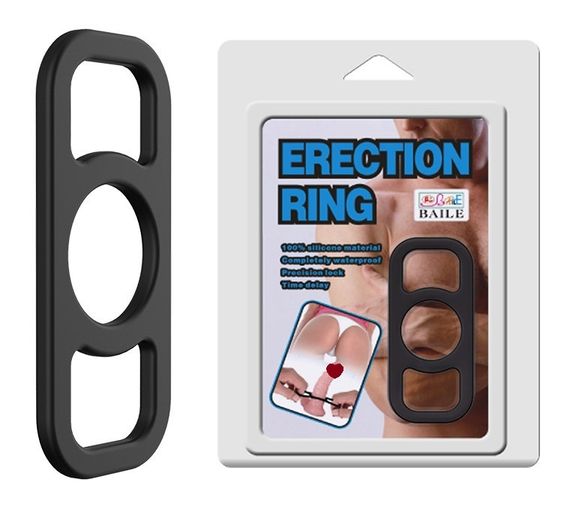 Силиконовое кольцо для полового члена BAILE - Erection Ring, BI-014361 sexstyle