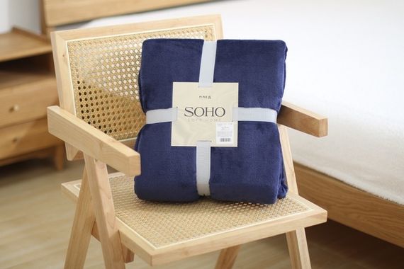 Плед Soho 150х200 см Pappy Dark Blue | Зображення 2