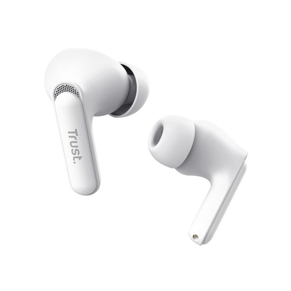 Навушники Trust TWS Yavi Earbuds BT 5.3, ENC, SBC, Mic, Білий (25172_TRUST) | Зображення 4