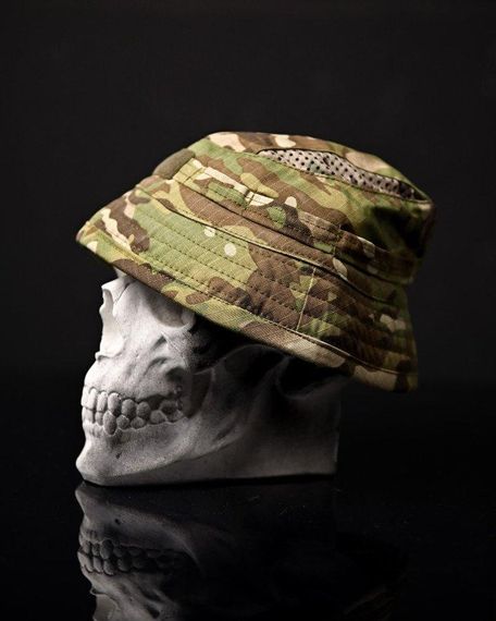 Тактическая панама вставки сетка 7.62  мультикам   ПП7751