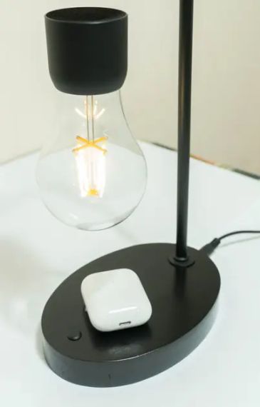 Антигравітаційний світильник-нічник Yarko декоративна лампа, що левітує, в стилі Лофт з бездротовою зарядкою | Зображення 2