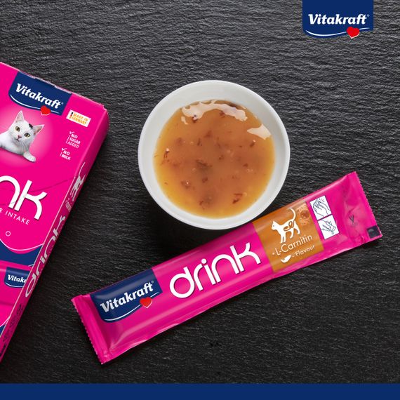 Лакомство для котов с лососем Vitakraft Drink Salmon, 5 шт х 30 гр | Зображення 3