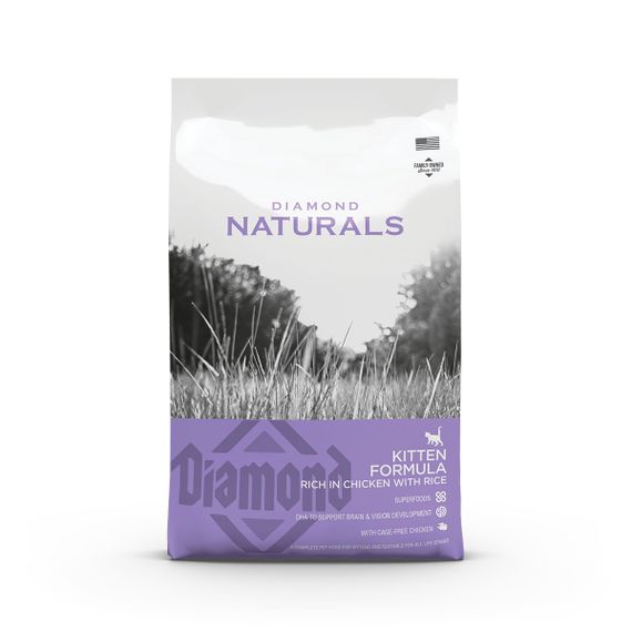 Корм Diamond Naturals Kitten Chicken & Rice сухой с курицей для котят 1 кг | Зображення 1