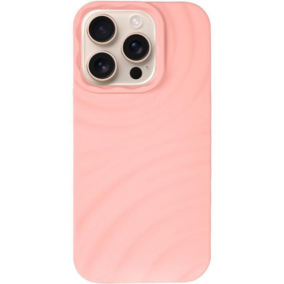 Чехол TPU MonoWave для Apple iPhone 14 Pro Max (6.7") Light Gray Pink | Зображення 1