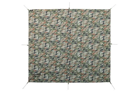 Тент туристичний Tramp Tent 3х3 camo, похідний тент-навіс камуфляж для риболовлі та полювання, водостійкий