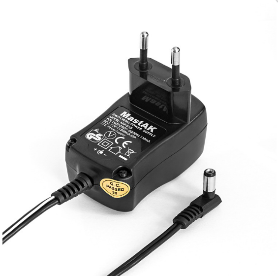 Мережевий блок живлення MastAK MW-510i 12V 500mA (-)+ імп.стаб | Зображення 2
