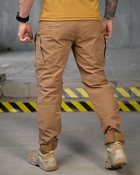 Літні еластичні тактичні штани tarzan coyot ПП7747 | Зображення 2