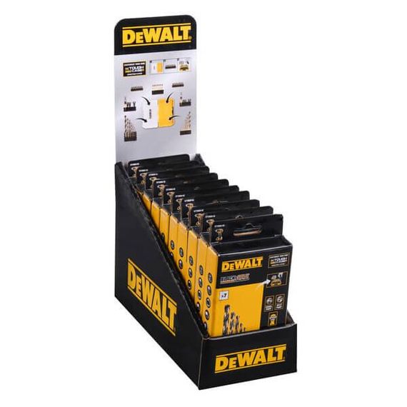 Касета зі свердлами по металу 8шт, Black&Gold DeWALT DT70829 | Зображення 1