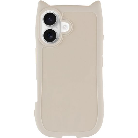 Чохол TPU Cat для Apple iPhone 16 Plus (6.7") Antique White | Зображення 1