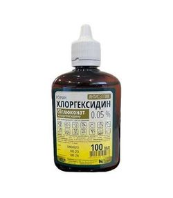 Антисептик Хлоргексидин 0,05% раствор, 100 мл