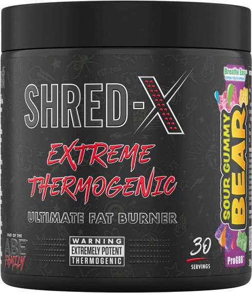 Жиросжигатель Applied Nutrition Shred X Fat Burner (300g - 30 Servings) (Sour Gummy Bear)