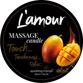 Масажна свічка L'amour Mango з ароматом манго, 30 мл sexstyle