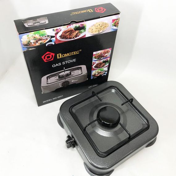 Газовая плита DOMOTEC MS-6601 на 1 конфорку. Цвет: серый VM-38 | Зображення 7