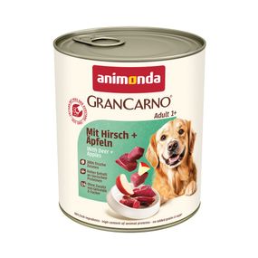 Корм GranCarno Adult Deer with Apple консервований д/соб з олениною і яблуком 800 г арт. 82484