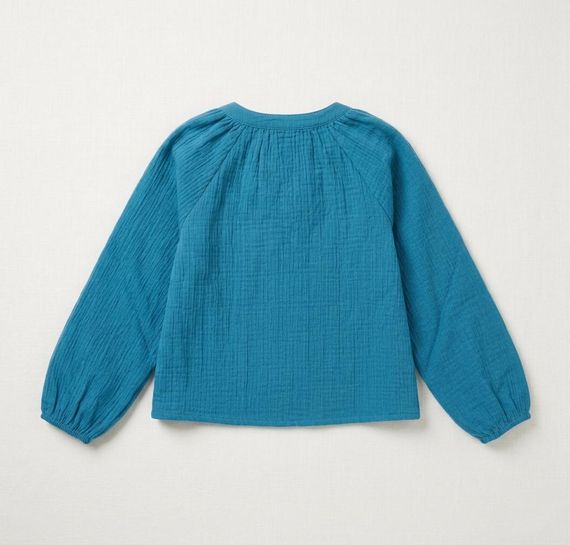 Дитяча блузка для дівчинки Vero Moda 128 см Синій (250313042) | Зображення 1