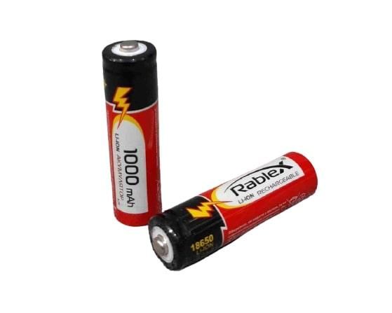 Літій-іонний акумулятор 18650 Rablex 1000 mAh 3.7 V (Li-ion) Original