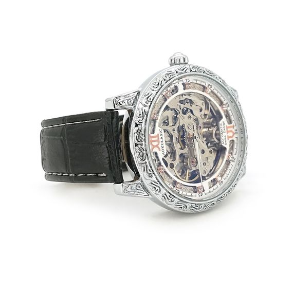Мужские часы OLEVS 9925, механические, диаметр 45mm, ремешок 240mm | Зображення 2