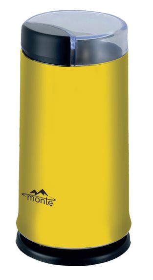 Кавомолка Monte MT-1408 210 Вт жовта