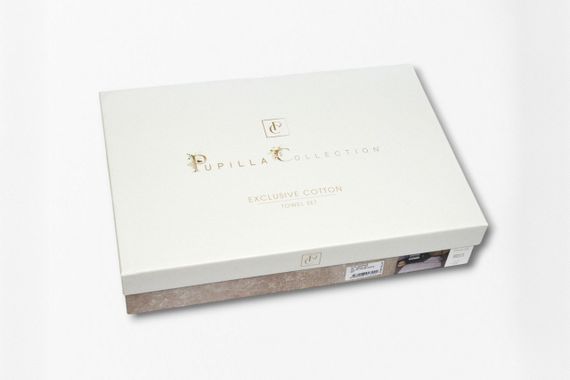 Подарунковий набір рушників Pupilla Penanope Kahve | Зображення 4